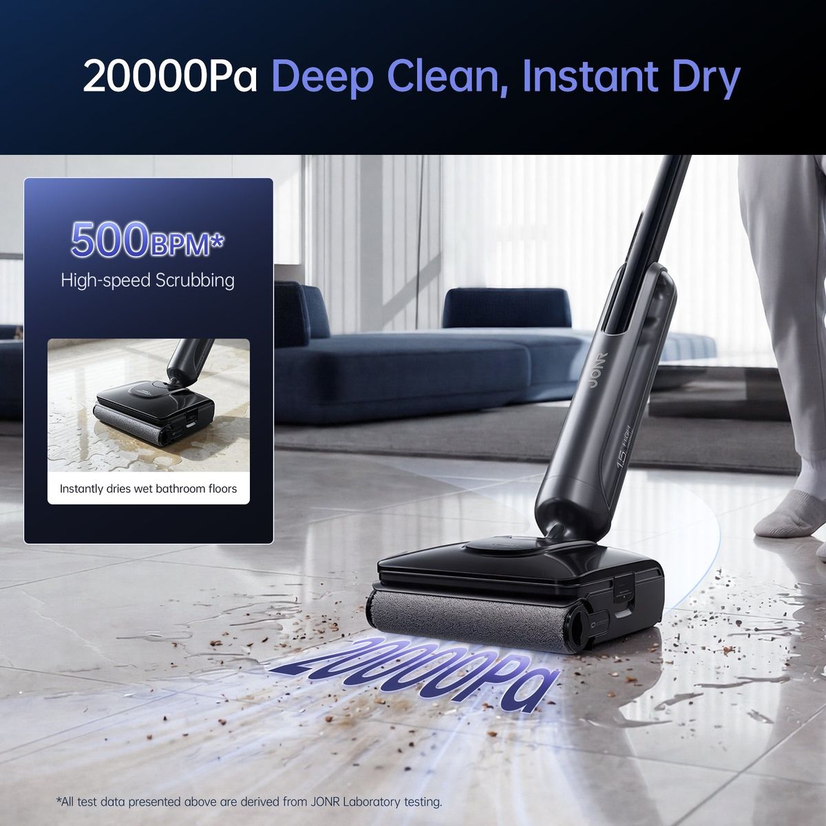 JONR H2 Pro Warm-Water Wet Dry Vacuum product photo